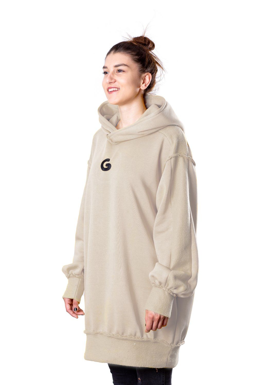 TheG Fresh Oversize Hoody Woman // wheat