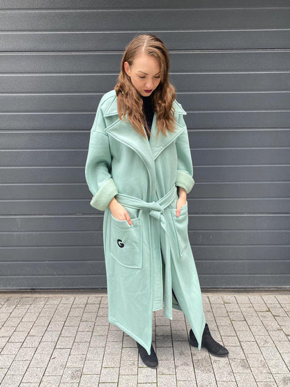 TheG Longline Coat / mint