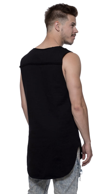 TheG Longline Vest // black