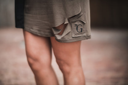 Deni Genuine Destroyed Dress // firgreen